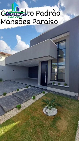 Linda casa Mansões Paraíso com 3 suítes plenas, próximo anel viário e Buriti Shopping só 10 minutos: 7ª foto da galeria de imagens do imóvel