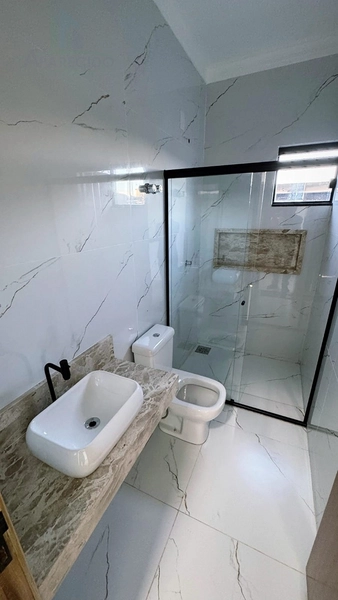 Linda casa com 3/4 sendo 1 suíte e piscina : 7ª foto da galeria de imagens do imóvel