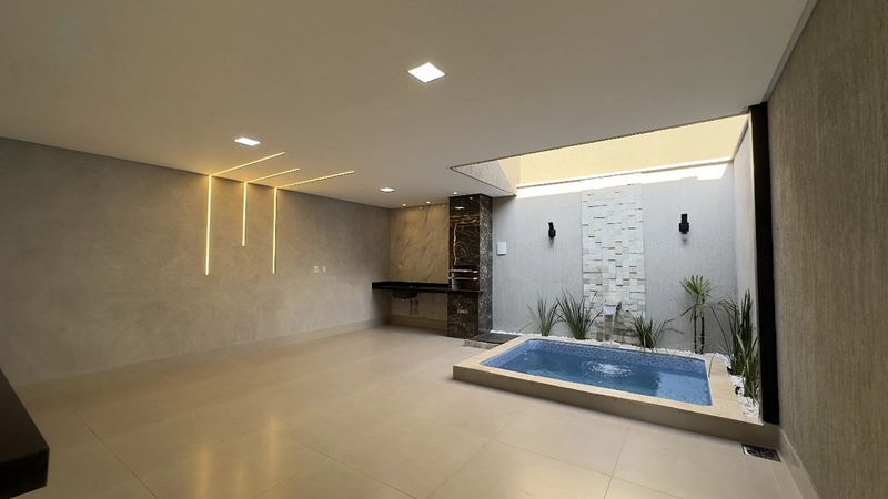 Linda casa 3/4 sendo 1 suíte e piscina no Setor Mansões Paraíso: 7ª foto da galeria de imagens do imóvel