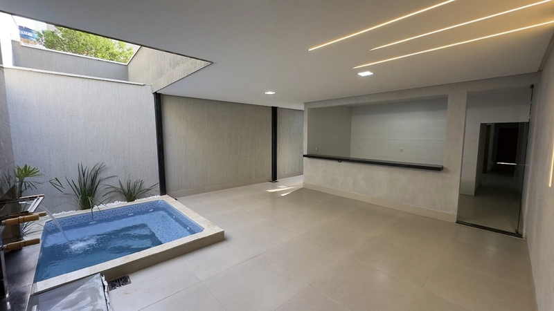Linda casa 3/4 sendo 1 suíte e piscina no Setor Mansões Paraíso: 14ª foto da galeria de imagens do imóvel
