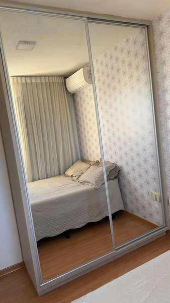 Apartamento 2/1 sendo 1 suíte, montado em armários, cortinas e ar condicionado. : 8ª foto da galeria de imagens do imóvel