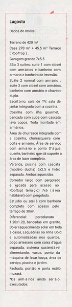 Casa 4 suítes plenas com fino acabamento completa em armários e muito requinte.: 16ª foto da galeria de imagens do imóvel