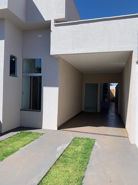 Casa moderna com 3 quartos sendo 1 suíte: 1ª foto da galeria de imagens do imóvel