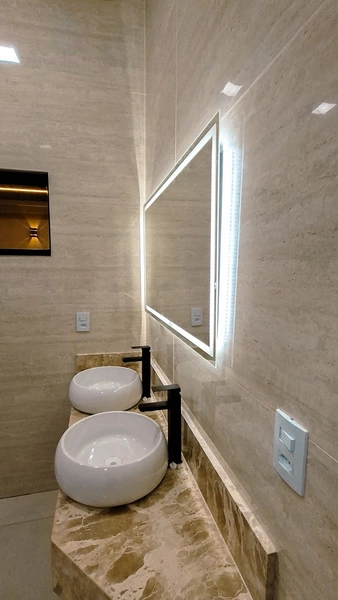Maravilhosa casa com 3 suítes plenas com iluminação e piscina aquecida, tudo com muito requinte e bom gosto.: 13ª foto da galeria de imagens do imóvel