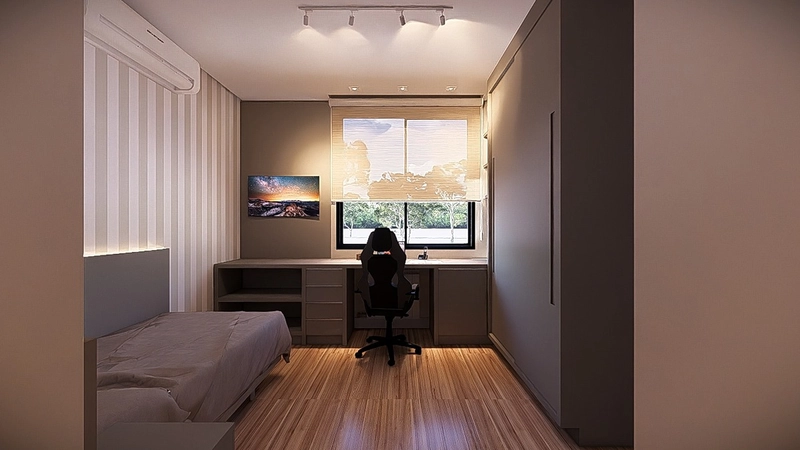 Casa térrea nova com 3 suítes Veredas Altos do Laranjal : 16ª foto da galeria de imagens do imóvel