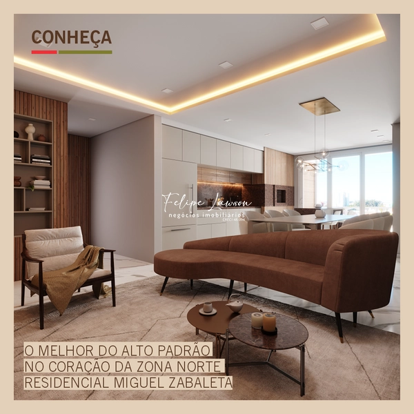 Residencial Miguel Zabaleta- apartamentos 3 dormitórios em andar alto: 1ª foto da galeria de imagens do imóvel