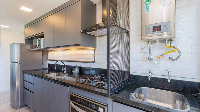 Oportunidade Única: 1 Dormitório Mobiliado no Parque Una com Vista Privilegiada: 6ª foto da galeria de imagens do imóvel