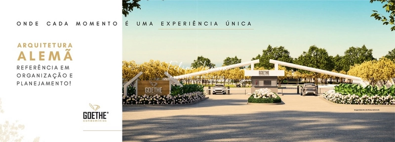 Lançamento Condomínio fechado Goeth - Inspirado na cultura alemã: 2ª foto da galeria de imagens do imóvel