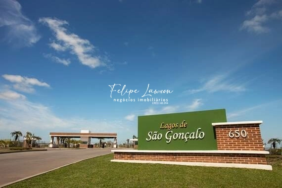 Lote de esquina, fundo lago, Condomínio Lagos de São Gonçalo: 1ª foto da galeria de imagens do imóvel
