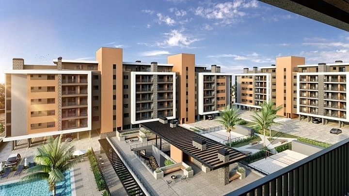 Residencial Solanas, apartamento 3 quartos com vista para o mar: 5ª foto da galeria de imagens do imóvel