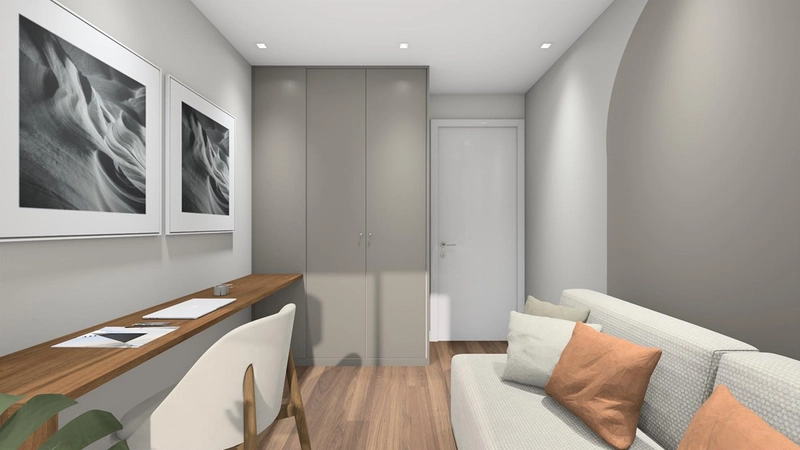 Alto Padrão e Pronto para Morar: no Parque Una Apartamento Decorado Aires de Plaza – 92m², 3 Dorms  em Andar Alto: 13ª foto da galeria de imagens do imóvel