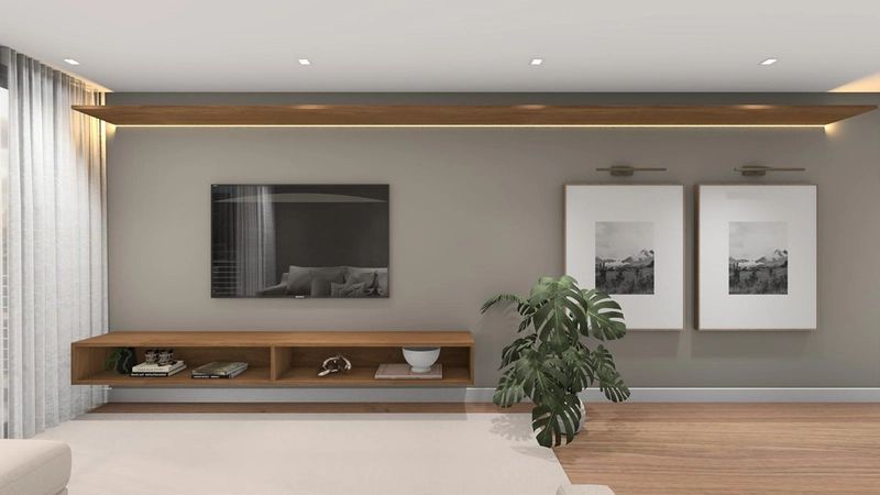 Alto Padrão e Pronto para Morar: no Parque Una Apartamento Decorado Aires de Plaza – 92m², 3 Dorms  em Andar Alto: 4ª foto da galeria de imagens do imóvel