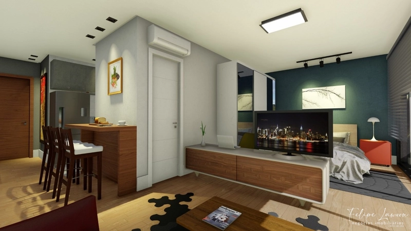 Apartamentos loft , 1 e 2 dormitório no centro da cidade: 2ª foto da galeria de imagens do imóvel