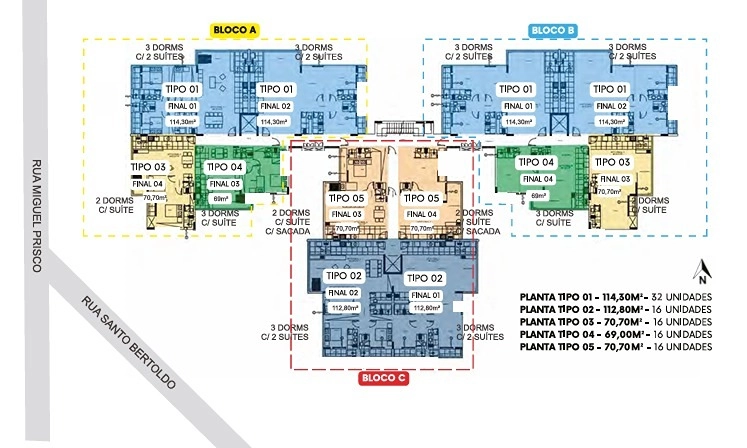 Lançamento em Ribeirão Pires, Apartamentos de 2 e 3 dorms : 22ª foto da galeria de imagens do imóvel