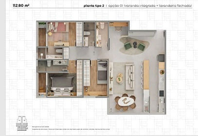 Lançamento em Ribeirão Pires, Apartamentos de 2 e 3 dorms : 18ª foto da galeria de imagens do imóvel