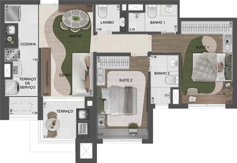 Lançamento Reserva São Caetano Parque, São Caetano do Sul: 47ª foto da galeria de imagens do imóvel