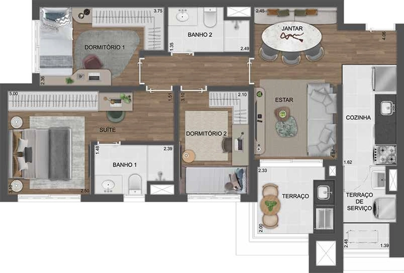 Lançamento Reserva São Caetano Parque, São Caetano do Sul: 48ª foto da galeria de imagens do imóvel