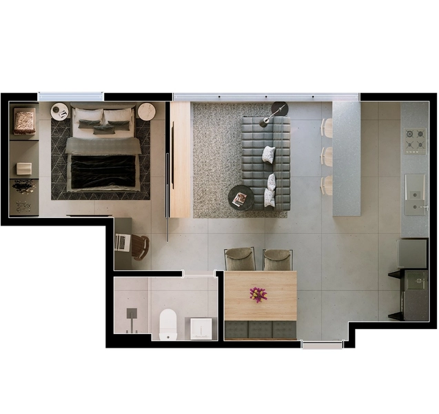 Lançamento! Apartamentos Novos no Centro, São Caetano do Sul: 6ª foto da galeria de imagens do imóvel