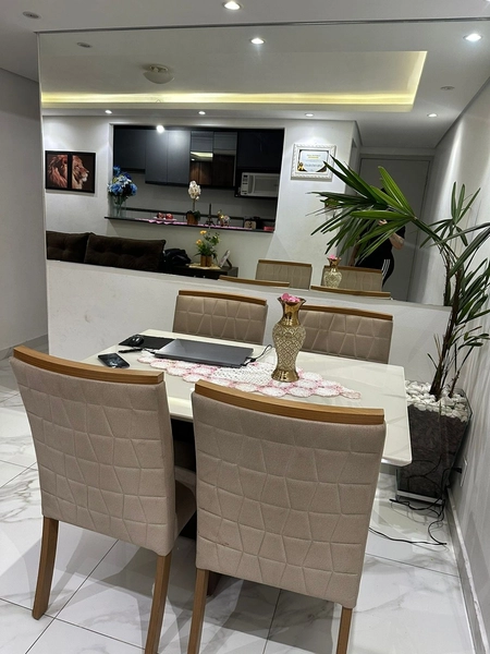 Apartamento semi mobiliado à venda no Parque São Vicente, Mauá: 3ª foto da galeria de imagens do imóvel