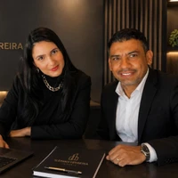 Milton Ferreira e Priscilla Sleiman